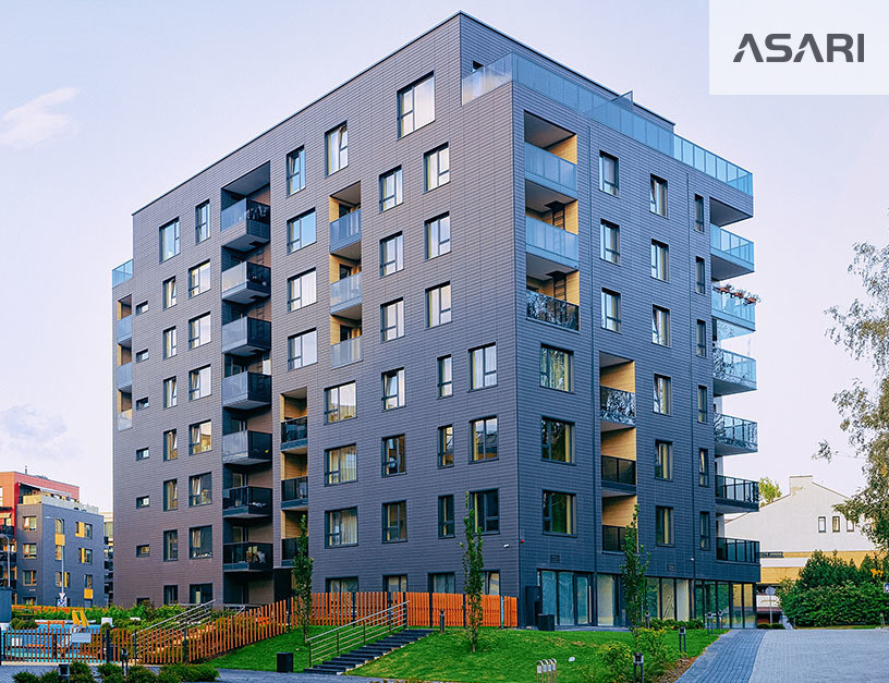 Buildingresidental na wynajem